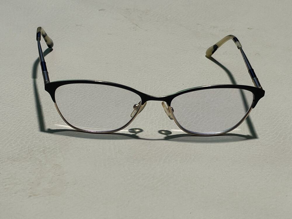 Lilly Pulitzer Sutton ON 52-16-135 Black/Gold Full Rim Eyeglasses Frames Only
